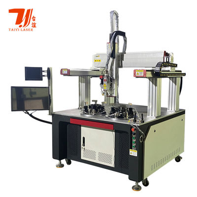 Macchina di saldatura automatica a laser a fibra CNC con precisione ± 0,01 mm e potenza 1500W-6000W per pompa ad alta pressione