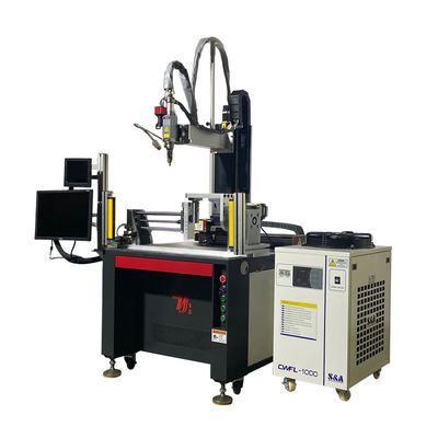 2000W Kettle Automatic Fiber Laser Welding Machine per la saldatura a becco