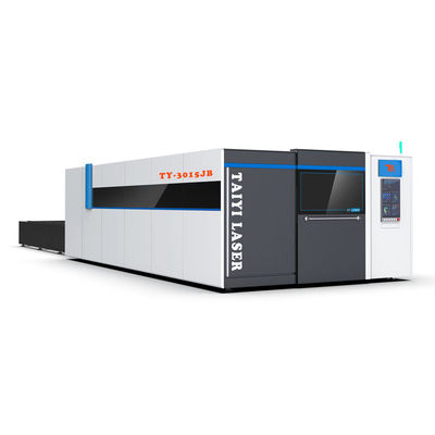 Macchina di taglio laser a fibre ad alta velocità con tavolo di scambio