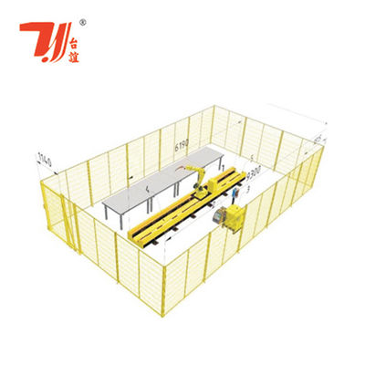 Automated Robotic Laser Welding Machine with Dual Station for Continuous Work