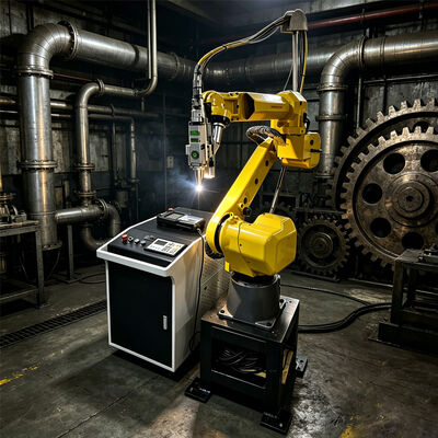 FANUC Robot M-20 6 Assi Robot Automatic 3D Fiber Laser Cutting Machine per il taglio di supporti per mobili e attrezzature sportive