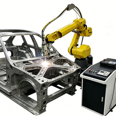 FANUC 6 asse braccio robotico automatico 3D Fibra laser macchina di taglio per lampadario in acciaio inossidabile 3D pezzo di lavoro