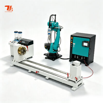 Macchina per saldatura laser robotizzata certificata CE per rivestimenti resistenti alla corrosione e all'ossidazione