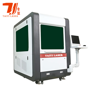 TY-6060JM 1000W-6000W Oro argento rame mini gioielleria precisione chiusa macchina di taglio laser a fibra