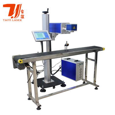 Macchina di marcatura laser volante a CO2 online da 15W 30W 50W 100W