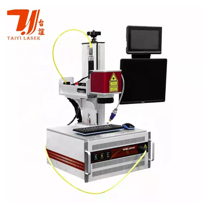 Promozione fiera di Canton QCW Galvo Fibre Laser Saldatura attrezzature per 18650 batteria al litio lamiera di nichel