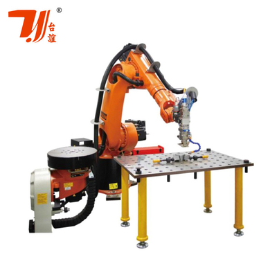 Apparecchiature di saldatura automatica a robot per tubi in lamiera di acciaio inossidabile
