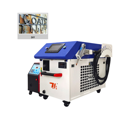 Promozione Fiera di Canton 4 in 1 Multifunzione Fibra Laser Handheld Saldatura Machine Taglio pulizia