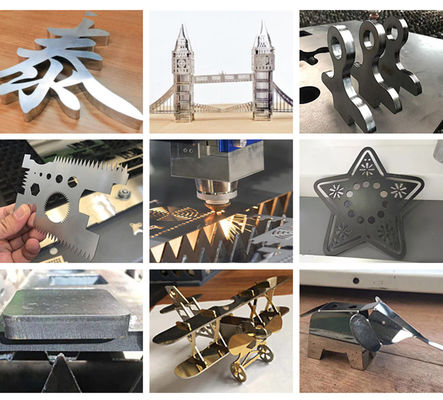 1000W-6000W Metal 3015 Fiber Laser Cutter Laser Cutting Machine per il taglio di lamiere in acciaio ferro alluminio rame
