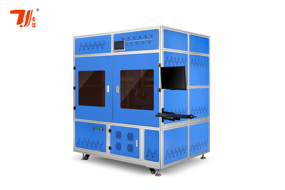 Tagliatore laser di precisione Prodotti di tubi di piastre di fibra di carbonio completamente chiuse Macchina di taglio laser CNC