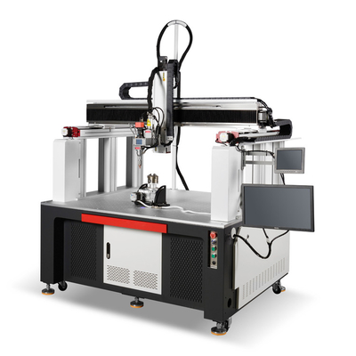 Taiyi Laser Automatic Battery Tab Saldatore Laser Saldatura batteria di fosfato di ferro sono toccati