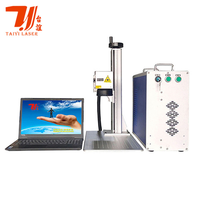 Vendita calda 30W Portatile Mini Metal Fiber Laser Marking Machine Con Laptop