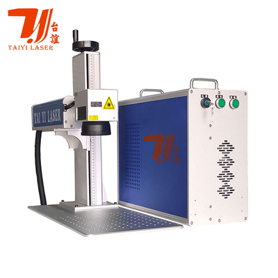 Vendita calda 30W Portatile Mini Metal Fiber Laser Marking Machine Con Laptop