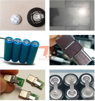 Promozione Fiera di Canton Mini Portatile Raycus QCW Galvo Laser Saldatura Macchina Per 18650 batterie Saldatura