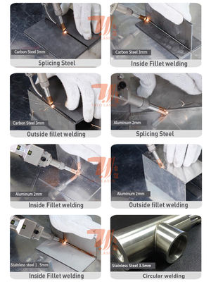Saldatura a laser a fibra portatile per metallo, acciaio e ferro