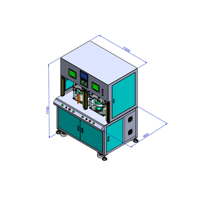 1000W - 6000W Acciaio inossidabile Cisterna Cisterna Tumbler Doppia Stazione Automatica Fibra Laser Saldatura Macchina