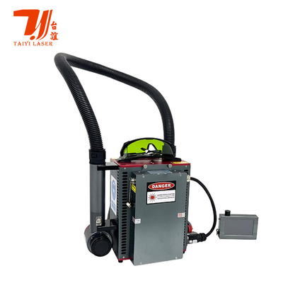 Mochila Laser Cleaner Mini Portatile 50W 100W 200W 300W Pulsed Laser Cleaning Machine