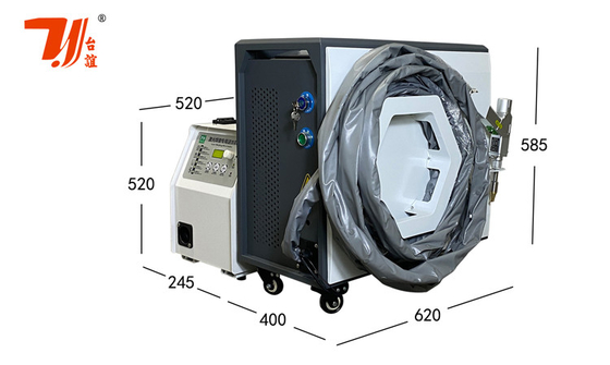 Air cooling multifunzione portatile 4 in 1 Handheld Laser Cutting pulizia saldatura macchina