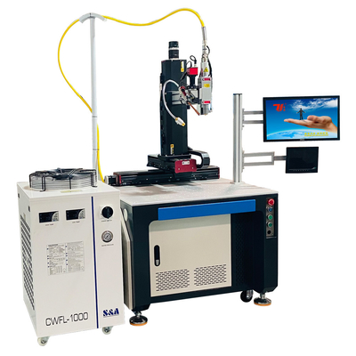 Macchina di saldatura laser Raycus Max IPG automatica per cucchiai e altri prodotti metallici