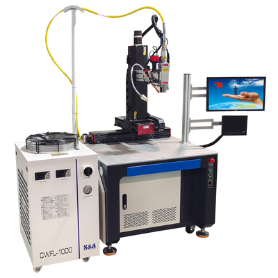 Macchina di saldatura laser Raycus Max IPG automatica per cucchiai e altri prodotti metallici