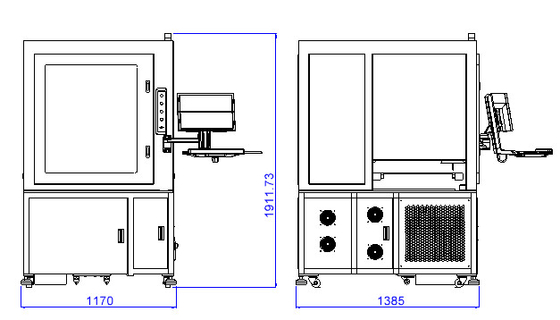 Macchina di marcatura laser a codice QR per circuiti PCB FPC personalizzati