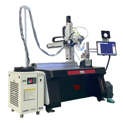 Saldatura automatica a laser a fibra di acciaio inossidabile a 5 assi