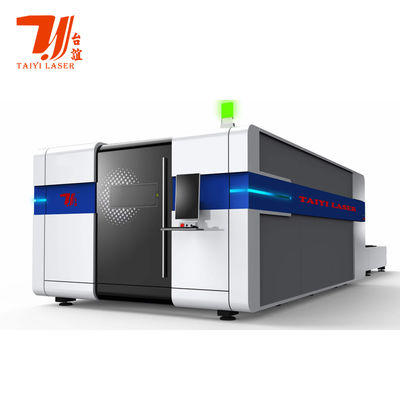 Macchina di taglio laser a fibre ad alta velocità con tavolo di scambio