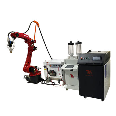 6KW High-Speed CNC Laser Cladding Machine per la riparazione dell'albero e la sostituzione del cromo, 90% di efficienza della polvere
