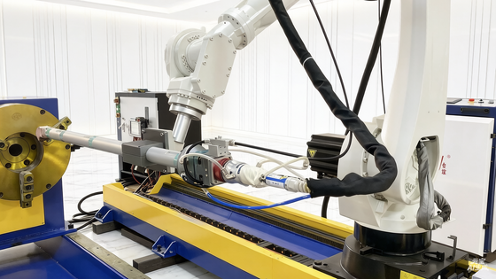 Dispositivo automatico di rivestimento laser con monitoraggio in tempo reale e parametri regolabili per un migliore trattamento della superficie