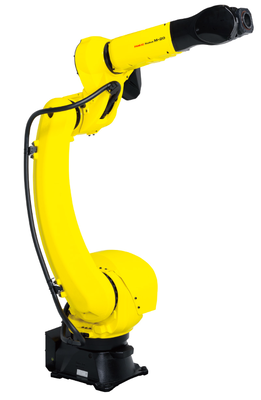 Robot di taglio laser FANUC per impieghi gravosi con sorgente laser a fibra da 6 kW per il taglio di lamiere spesse e la fabbricazione industriale di metalli