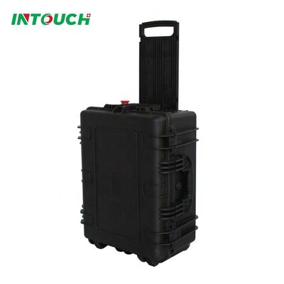 Macchina per la pulizia a laser a fibra pulsata portatile in stile carrello da 500 W per la rimozione di ruggine e vernice