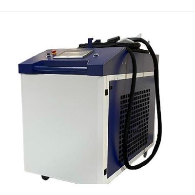 Macchina per la pulizia laser a fibra portatile a onda continua (CW) per la rimozione di ruggine e vernice