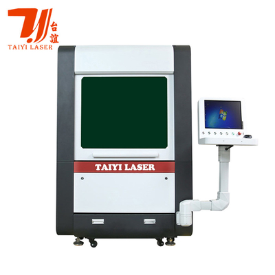 TY-6060JM 1000W-6000W Oro argento rame mini gioielleria precisione chiusa macchina di taglio laser a fibra