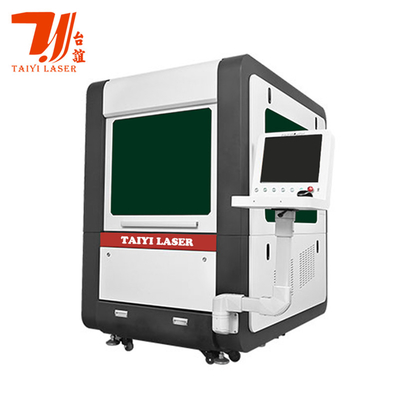 TY-6060JM 1000W-6000W Oro argento rame mini gioielleria precisione chiusa macchina di taglio laser a fibra
