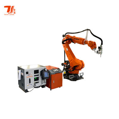 KUKA robot KR351840 4000W IPG macchina di saldatura laser con sensore di rilevamento laser