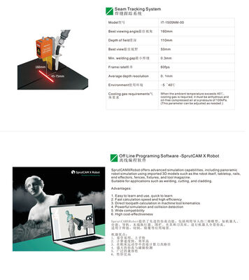 Kuka robot macchina di saldatura laser con alimentatore di filo KR351840 fonte IPG