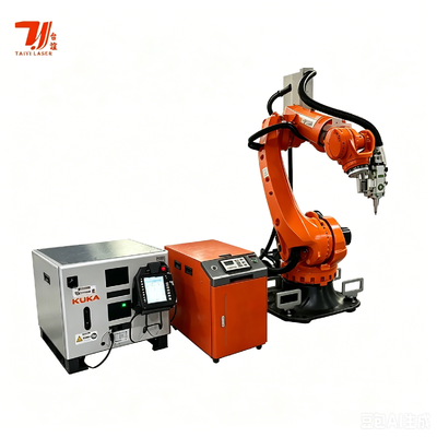 4000W IPG Fiber Laser Welding Robot System with KUKA Industrial Robot for Aerospace & Automotive Industries