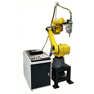 FANUC Robotic 3D Fiber Laser Cutter con potenza regolabile 1500W-6000W e cambio utensili automatico per la fabbricazione di parti metalliche complesse