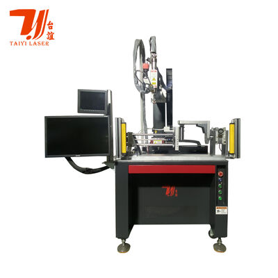 Macchina di saldatura automatica a laser con boccone in acciaio inossidabile