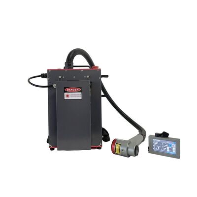Macchina per la pulizia laser a fibra portatile da 100W per la rimozione di ruggine e vernice