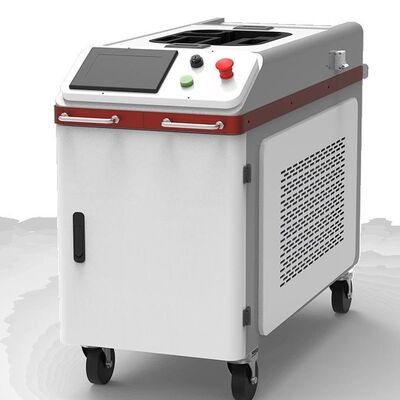 Macchina per la pulizia laser a fibra portatile raffreddata ad acqua da 2000 W per la rimozione della ruggine per impieghi gravosi