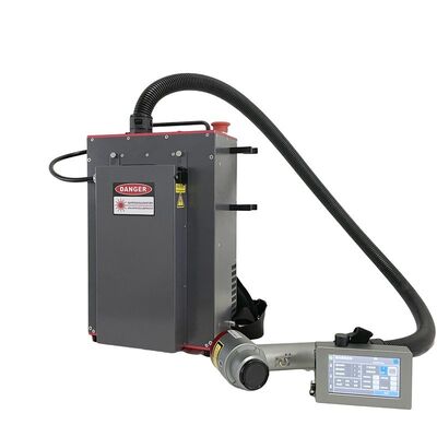 Nuova Macchina per la Pulizia Laser da Zaino da 200W Leggera Portatile per la Rimozione della Ruggine Laser
