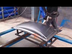 Maschera di taglio laser a fibra del braccio robot Yaskawa