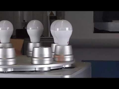 Macchina per marcatura laser con stampa logo a lampadina principale rotativa automatica a 8 stazioni da 20W 30W 50W 100W