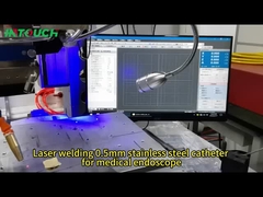 Fittings di precisione per cateteri endoscopici Piattaforma di saldatura automatica al laser