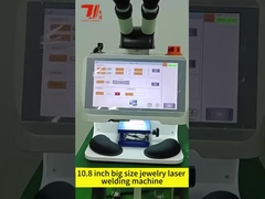 Macchina di saldatura a laser per gioielli da 10 pollici