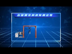 Macchina automatica per taglio laser in fibra di metallo Sistema di braccio robot a 6 assi
