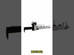 Macchina di taglio automatico di tubi laser a fibra di metallo rotondo quadrato CNC